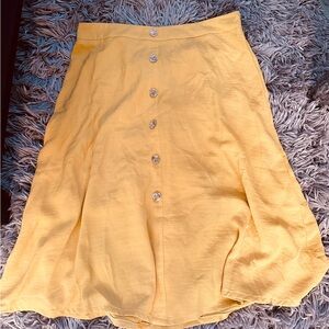 Yellow skirt